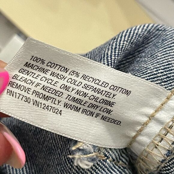 Future Collective x Reese Blutstein Western Seamed Denim Straight Pants Size 10 - Picture 13 of 14